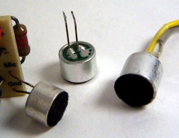 Electret condenser microphone capsules